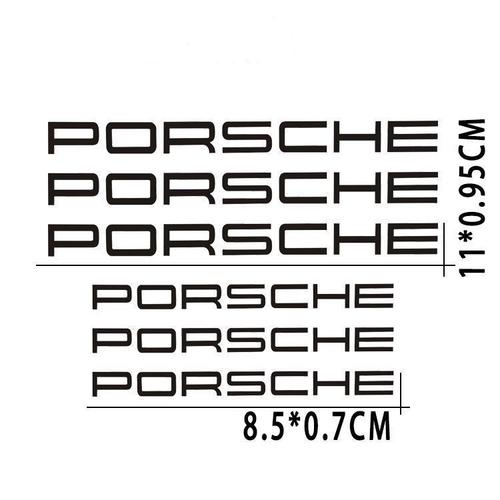 Stickers Autocollant Etrier De Frein Pour Porsche