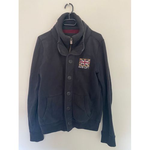 Veste Manteau Gris Anthracite Bizzbee Taille S