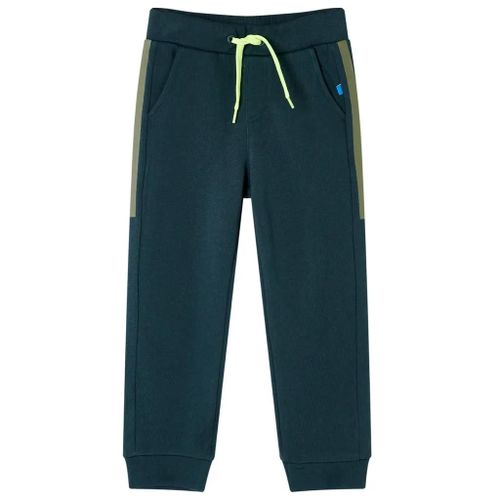 Pantalon De Survêtement Enfants Avec Cordon De Serrage Vert Mousse 116
