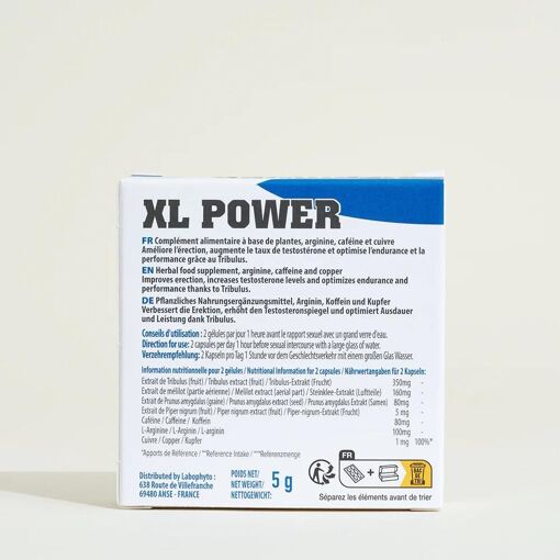 Xl Power (20 G�lules)-Stimulants Sexuels-Labophyto - 2