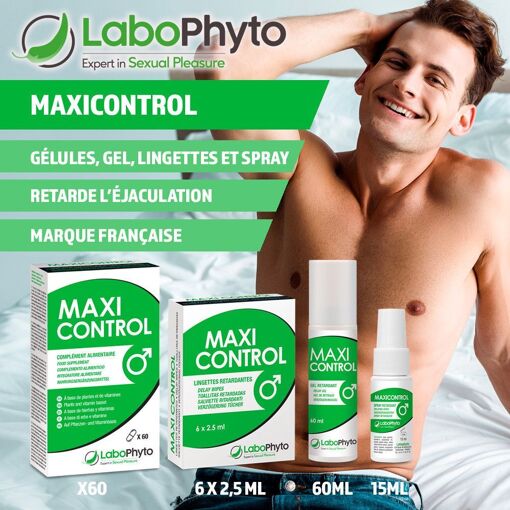 Maxicontrol (60 Tabs)-Stimulants Sexuels-Labophyto - 2