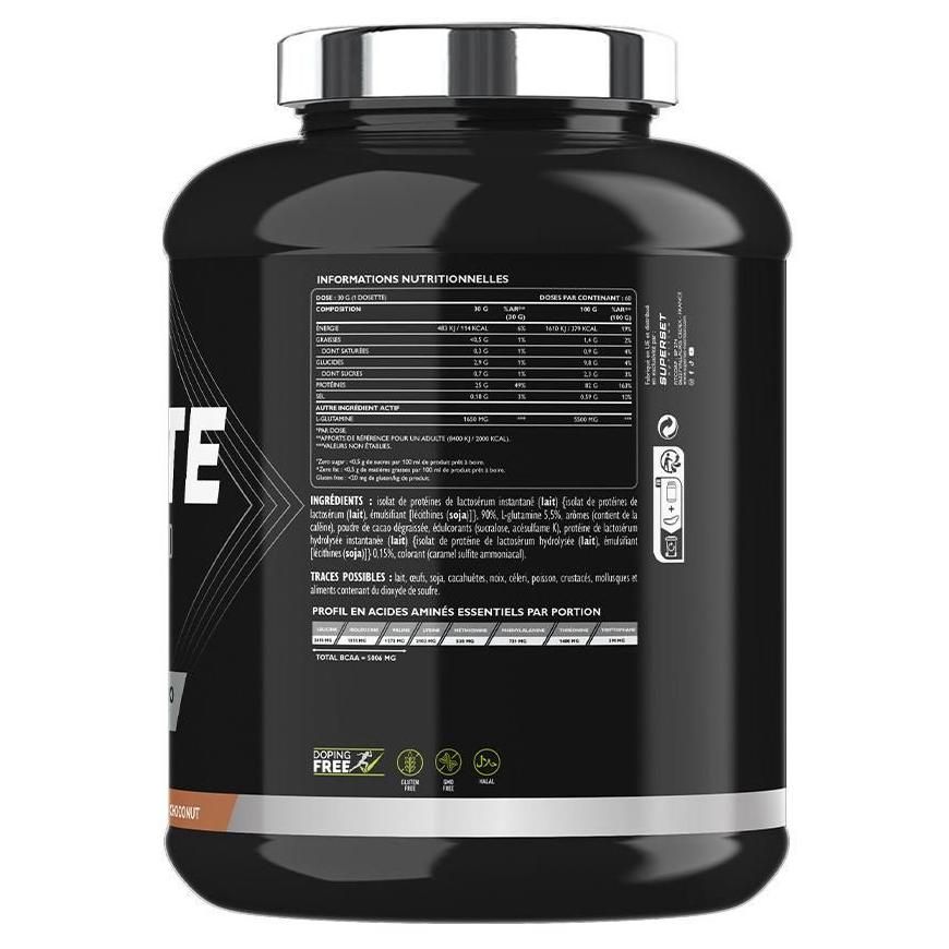 Zero Isolate Advanced (1,8kg)-Nutella-Whey Isolate-Superset Nutrition - 5