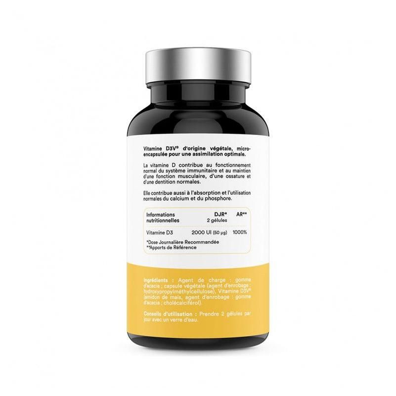 Vitamine D3 (120 Caps)-Vitamine D-Novoma - 2
