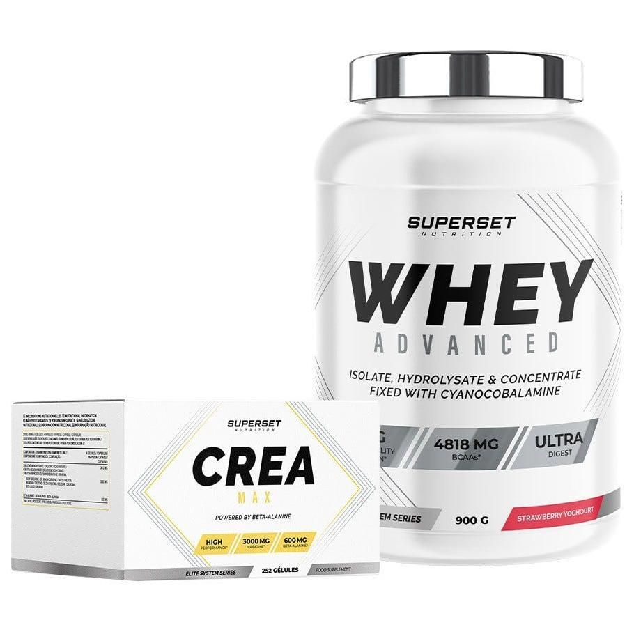 Programme Prise De Muscle Sec Avanc - 100% Whey Proteine Advanced 900g Fra... - 5