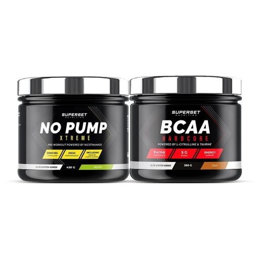 Programme Intensif Training - Bcaa Hardcore Cola - No Pump Xtreme Mojito