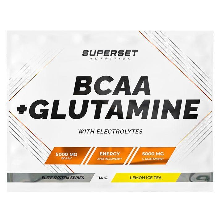 chantillon Bcaa + Glutamine (14g)-Ice Tea Citron-Bcaa & Acides Amins Esse...