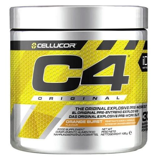 C4 Original (195gr)-Orange-Preworkout-Cellucor