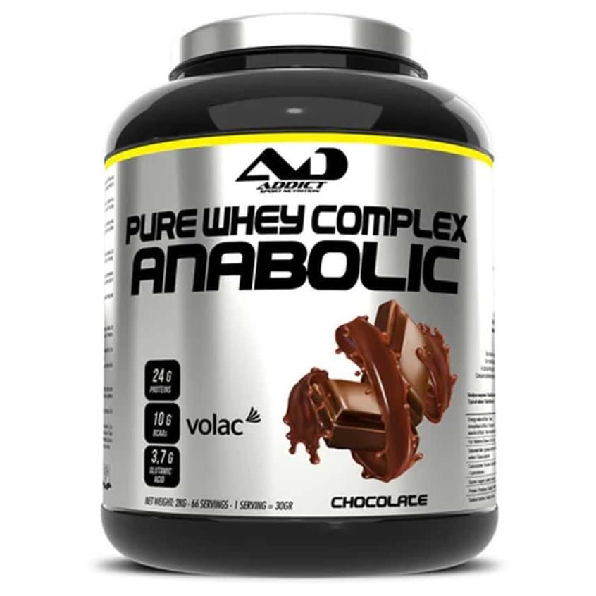 Pure Whey Complex Anabolic (2kg)-Chocolat-Whey Complex-Addict Sport Nutriti...