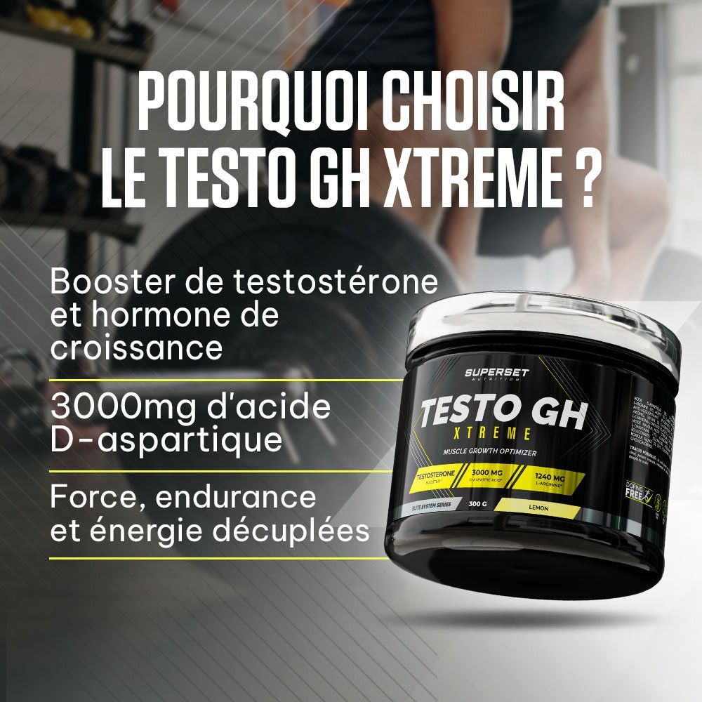 Testo Gh Xtreme (300g)-Orange-Boosters De Testostrone-Superset Nutrition - 2
