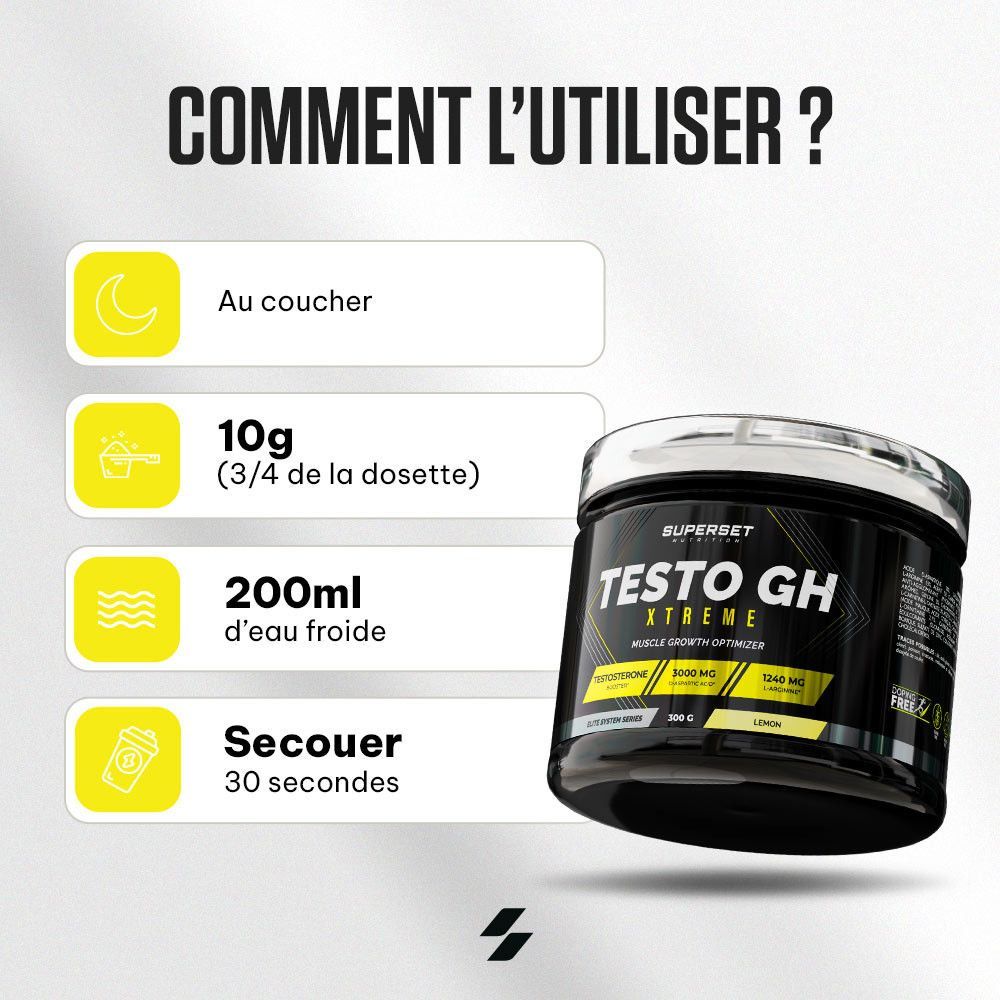 Testo Gh Xtreme (300g)-Orange-Boosters De Testostrone-Superset Nutrition - 3