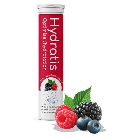 Tube Hydratis (20 Tabs)-Fruits Des Bois-lectrolytes Et Hydratation-Hydrati...
