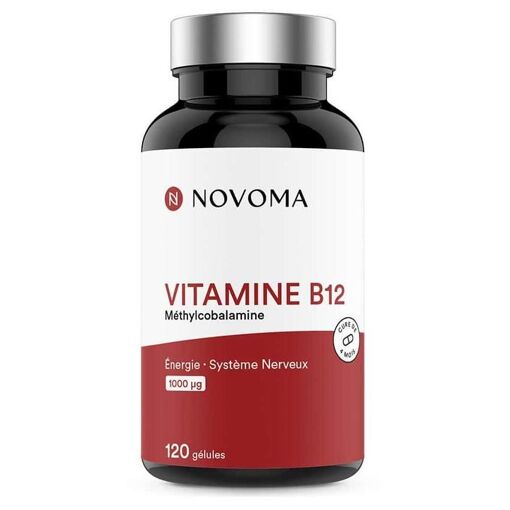 Vitamine B12 (120 Caps)-Vitamines B-Novoma