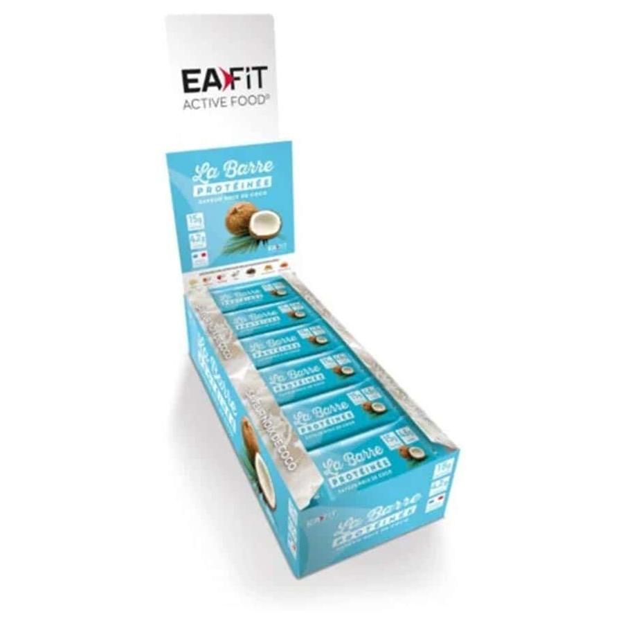 La Barre Prot�in�e (24x46g)-Noix De Coco-Barres Prot�in�es-Eafit