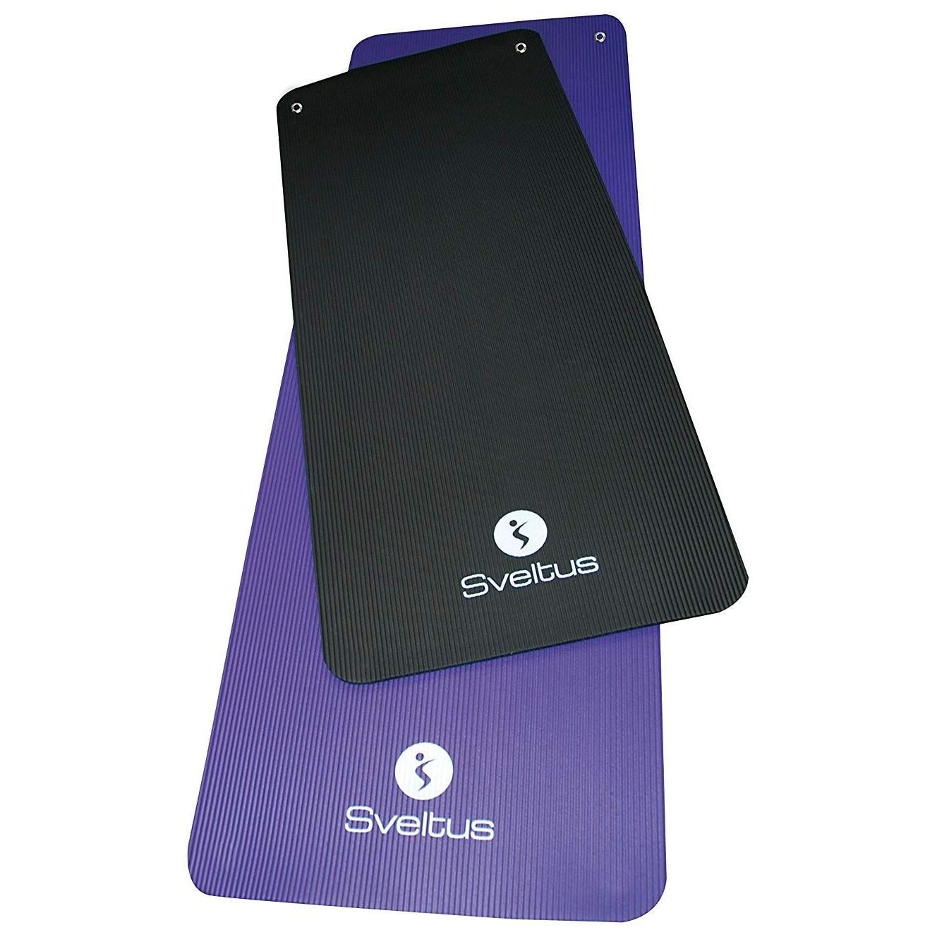 Tapis Training Noir 140x60 Cm-Tapis De Sol-Sveltus
