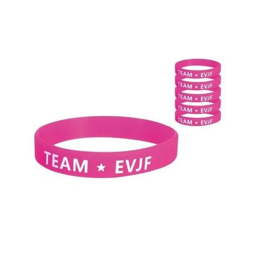 Bracelets - Evjf - Lot De 6 - Rose - Synthétique - Femme