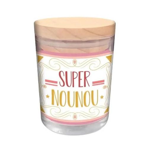 Bougie Verre - Super Nounou