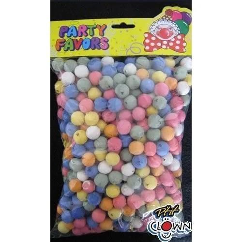 Boules Dancing Multicolores - Non Spécifié - 500 Pièces - Papier Mâché - Pour Sarbacanes - Mixte