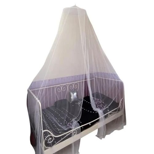 Ciel De Lit Moustiquaire (D40 Cm) Blanc