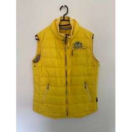 Doudoune Sans Manche Jaune River Woods Taille 14 Ans