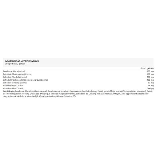 Libido Caps (60 G�lules)-Stimulants Sexuels-Labophyto - 2