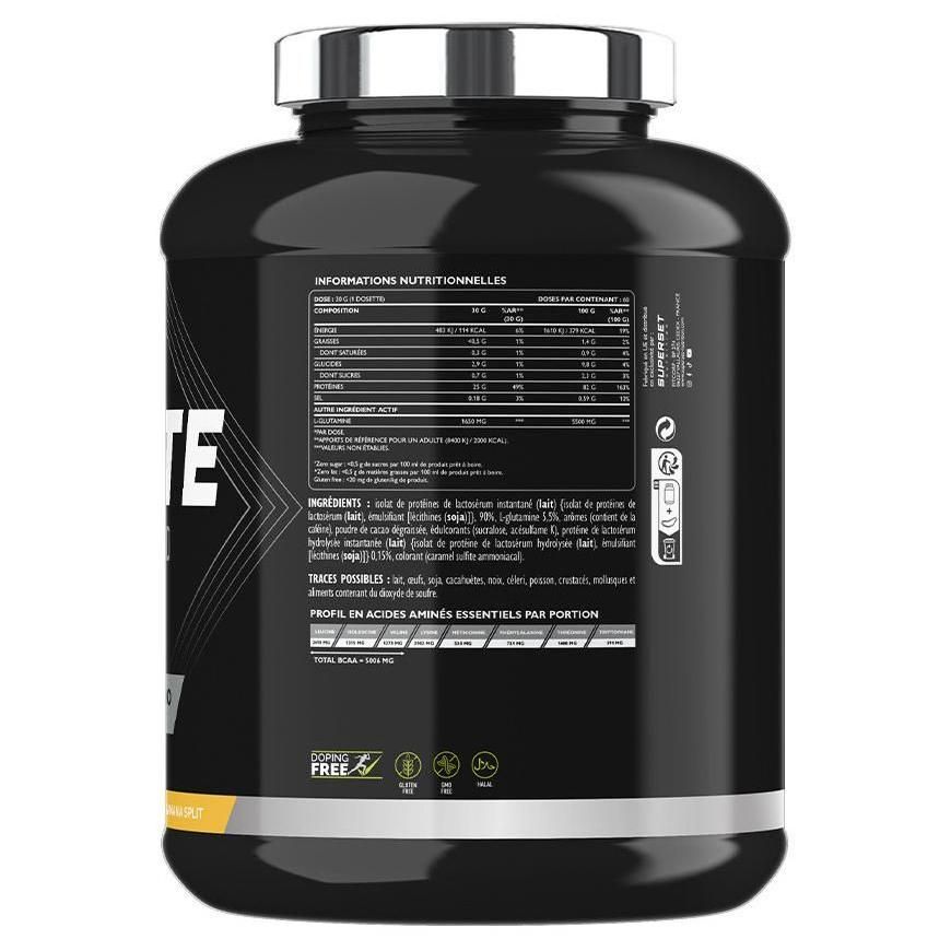 Zero Isolate Advanced (1,8kg)-Banana Split-Whey Isolate-Superset Nutrition - 5