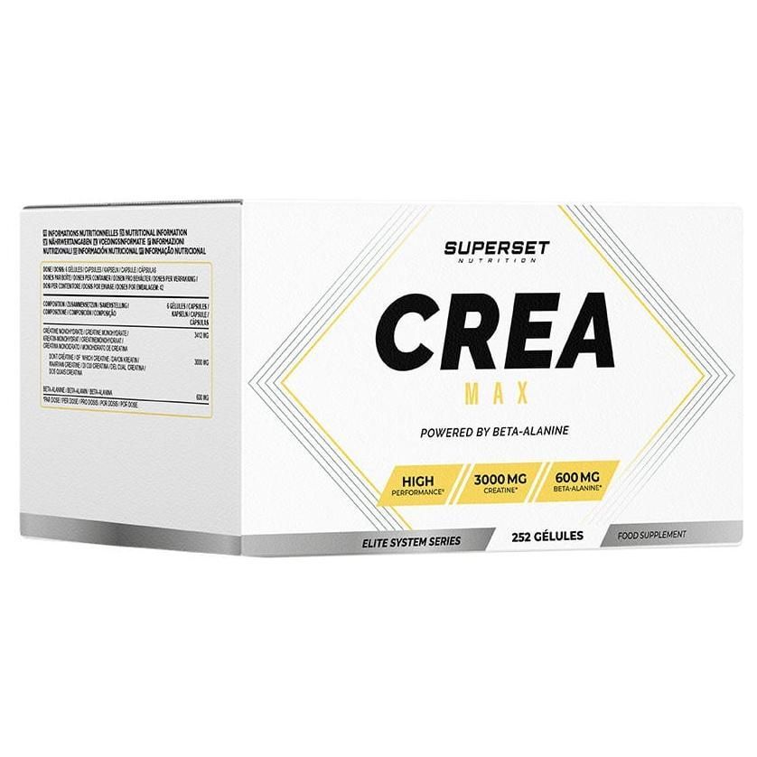 Crea Max (252 Caps)-Cr�atines-Superset Nutrition