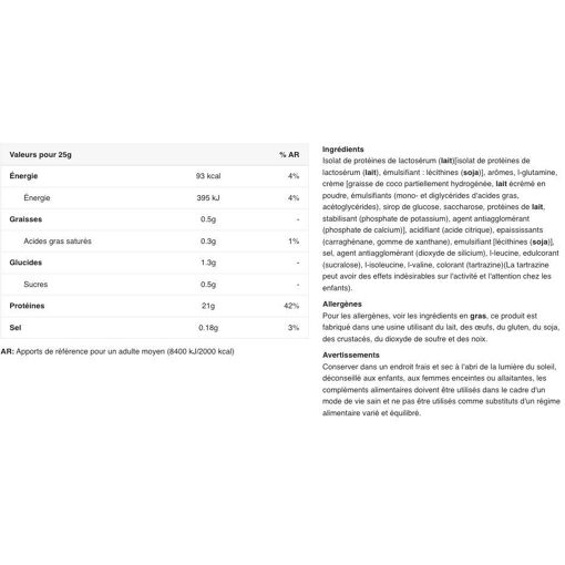 Iso Whey Zero (908g)-Cheesecake Citron-Prot�ines-Biotech Usa - 2