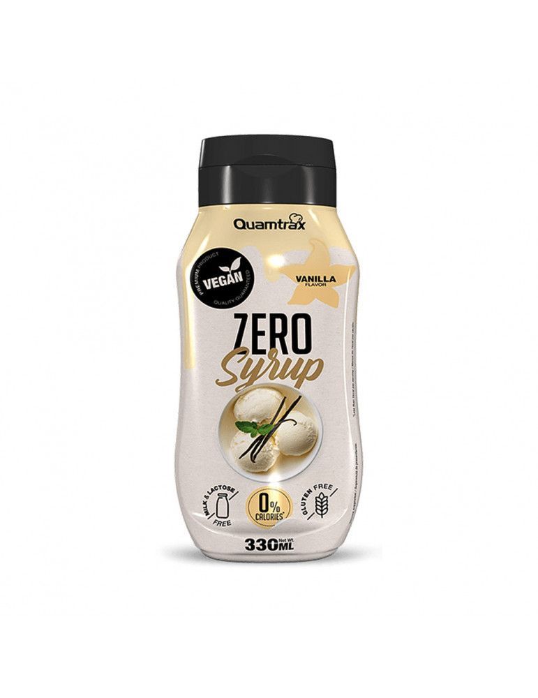 Zero Calories Sirop (330ml)-Vanille-Sirops Z�ro Calories-Quamtrax