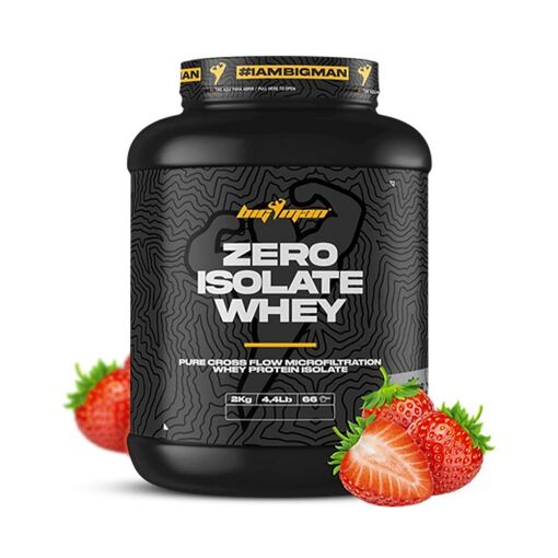 Zero Isolate Whey (2kg)-Fraise-Whey Isolate-Bigman