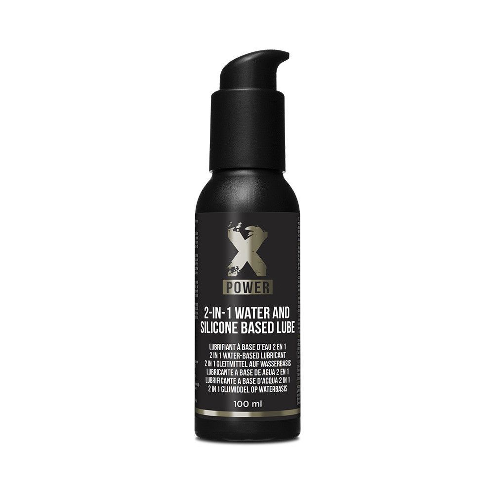 2-In-1 Water And Silicone Based Lube (100ml)-Stimulants Sexuels-Labophyto