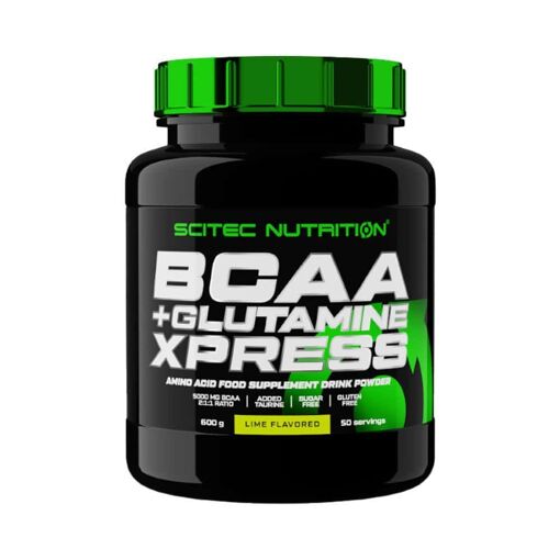 Bcaa + Glutamine Xpress (600gr)-Lime-Bcaa-Scitec Nutrition
