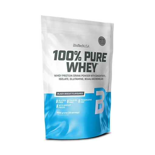 100% Pure Whey (454g)-Black Biscuit-Whey Prot�ine-Biotech Usa