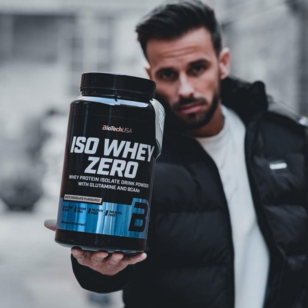 Iso Whey Zero (908g)-Chocolat-Prot�ines-Biotech Usa - 2