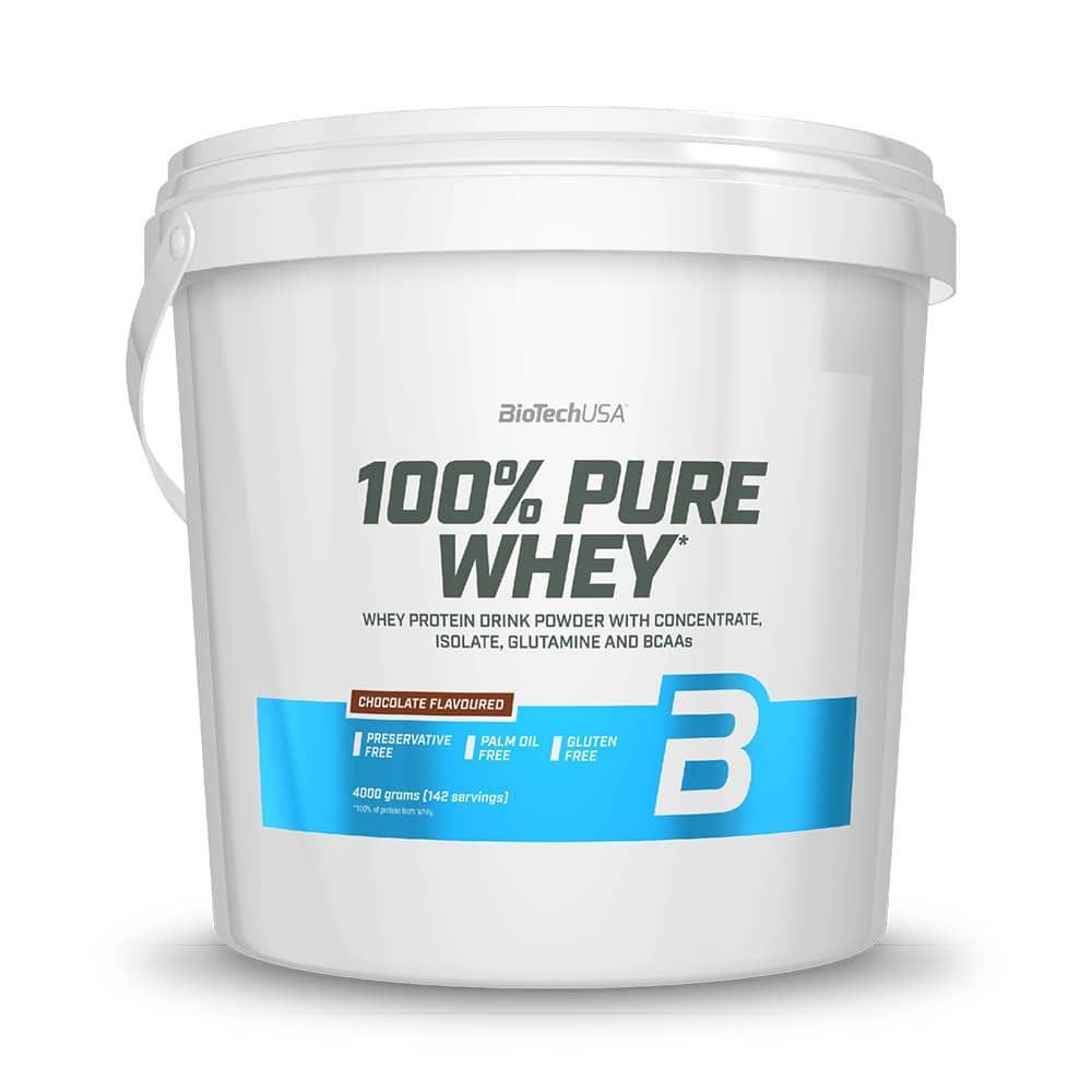 100% Pure Whey (4kg)-Chocolat-Whey Prot�ine-Biotech Usa