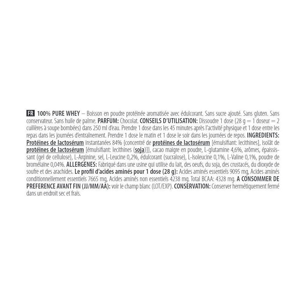 100% Pure Whey (4kg)-Chocolat-Whey Prot�ine-Biotech Usa - 2