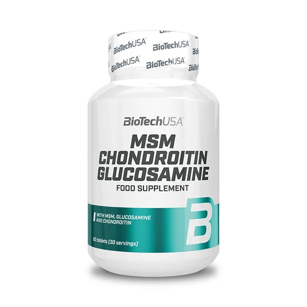 Msm Chondroitin Glucosamine (60 Tabs)-Msm-Biotech Usa