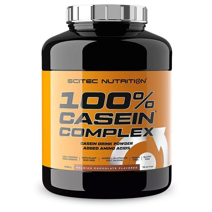 100% Casein Complex (2,350kg)-Chocolat-Cas�ines-Scitec Nutrition