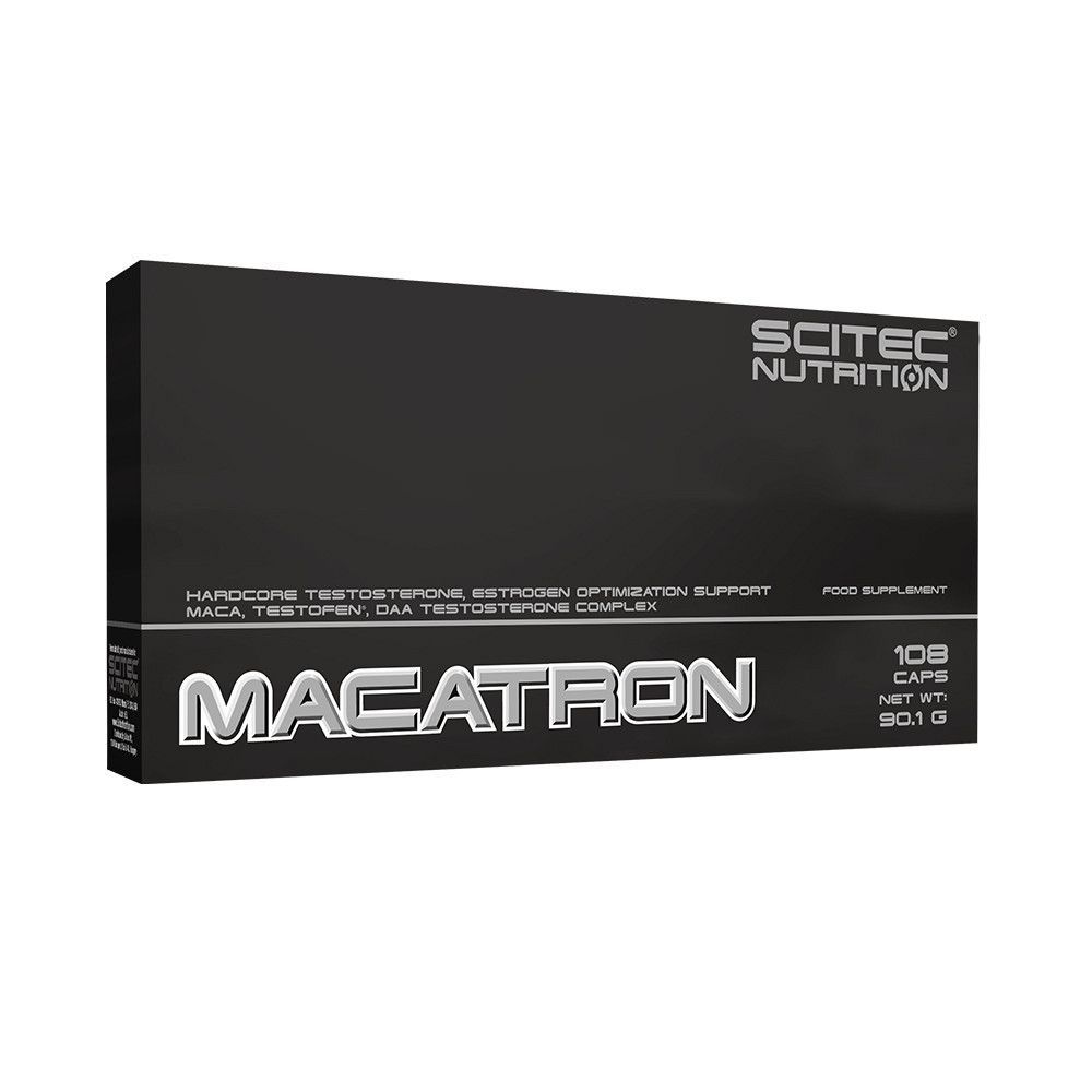 Macatron (108 Caps)-Boosters De Testost�rone-Scitec Nutrition