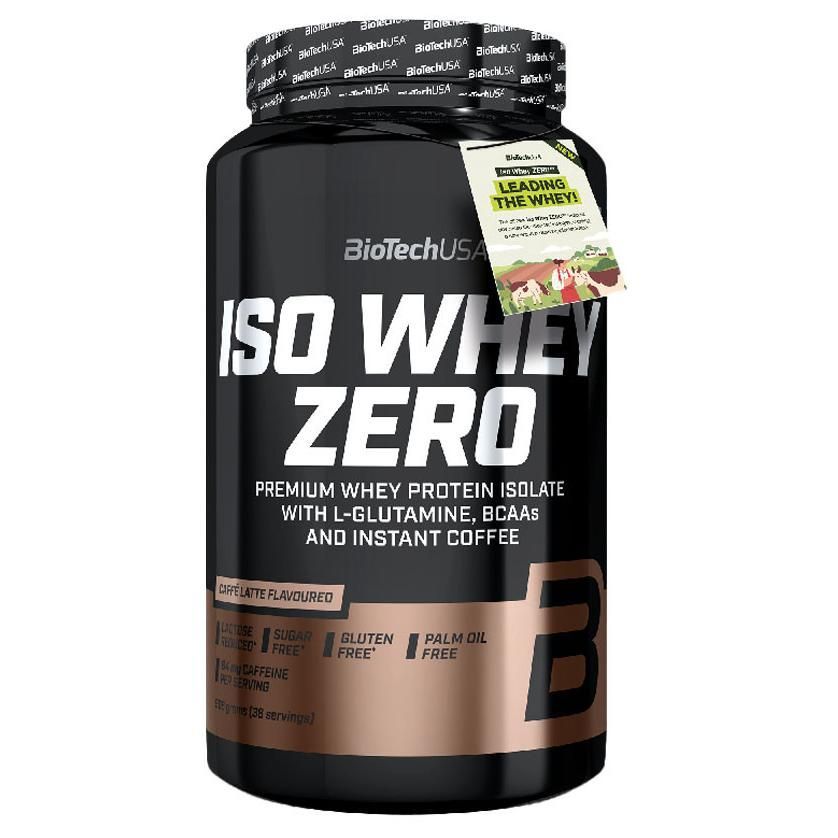 Iso Whey Zero (908g)-Caf� Latte-Prot�ines-Biotech Usa