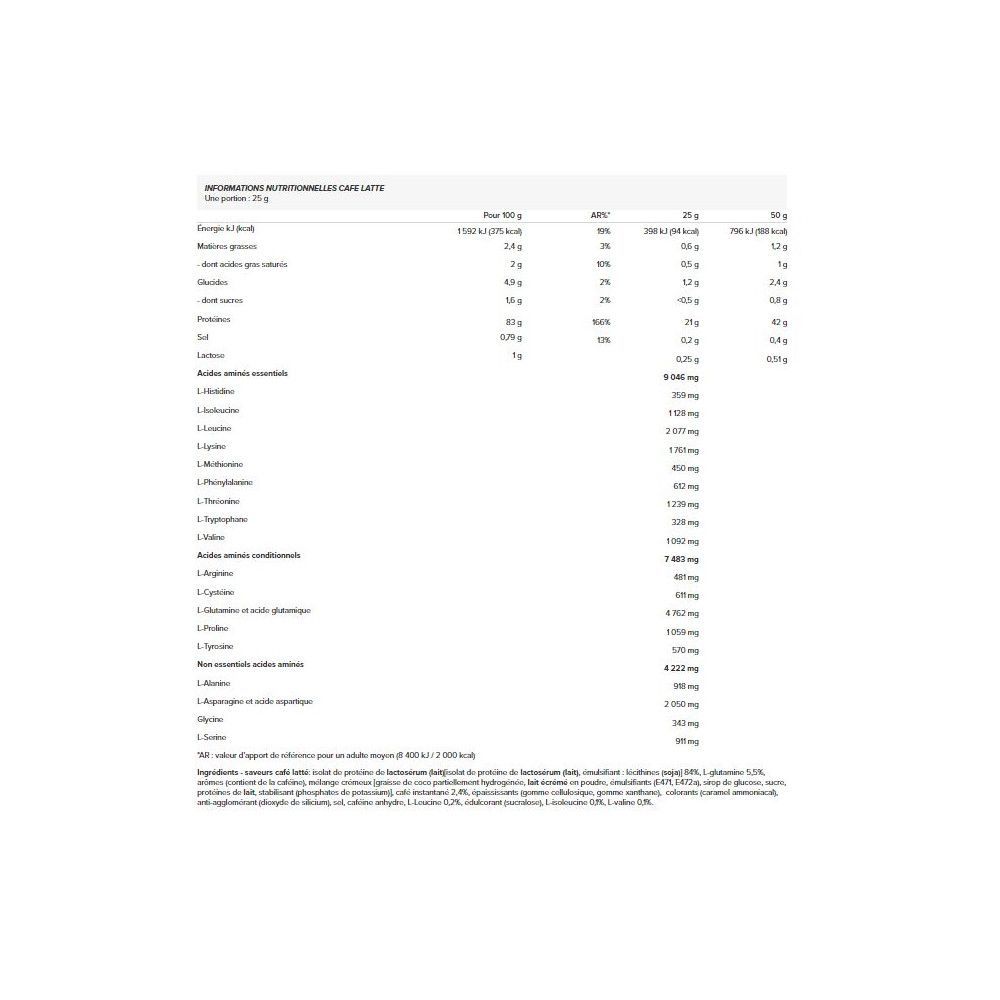 Iso Whey Zero (908g)-Caf� Latte-Prot�ines-Biotech Usa - 4