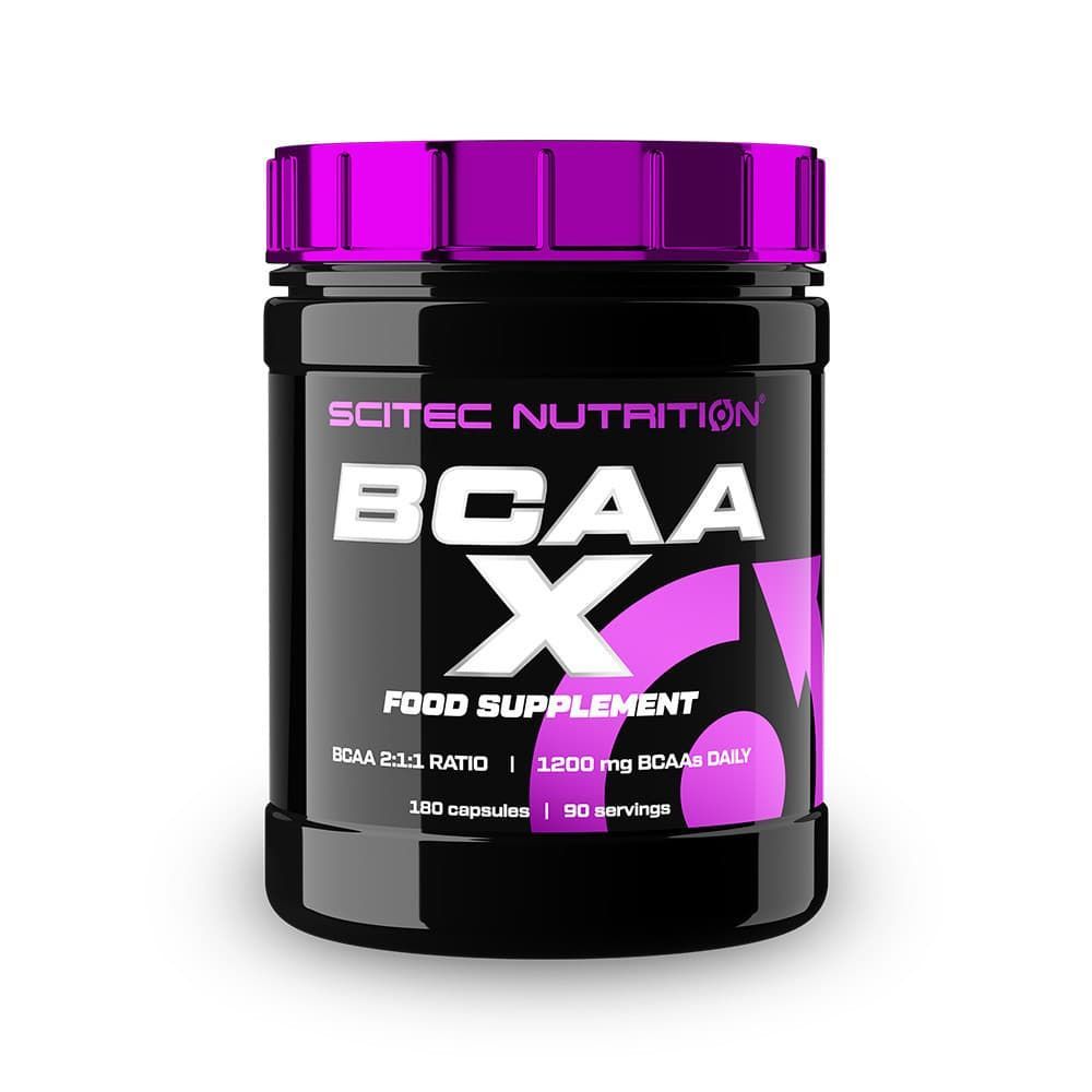 Bcaa-X (180 Caps)-Bcaa-Scitec Nutrition