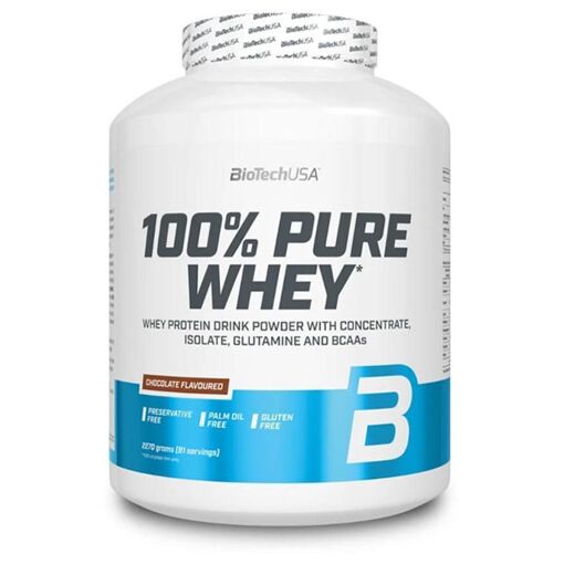 100% Pure Whey (2,27kg)-Chocolat-Whey Prot�ine-Biotech Usa