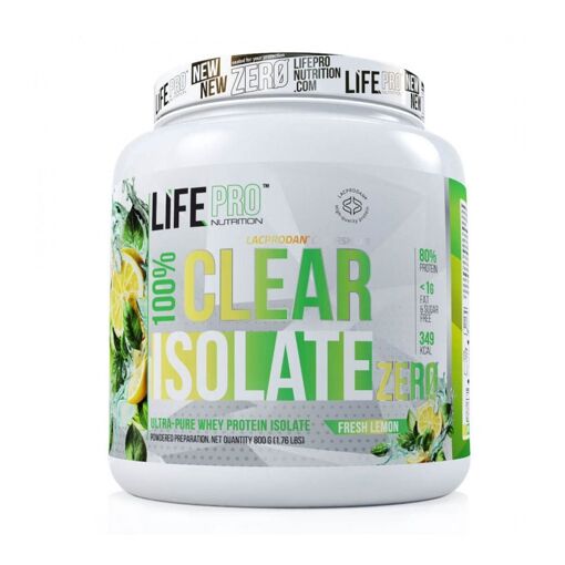 Clear 100% Isolate Zero (800g)-Lemonade-Clear Whey-Lifepro