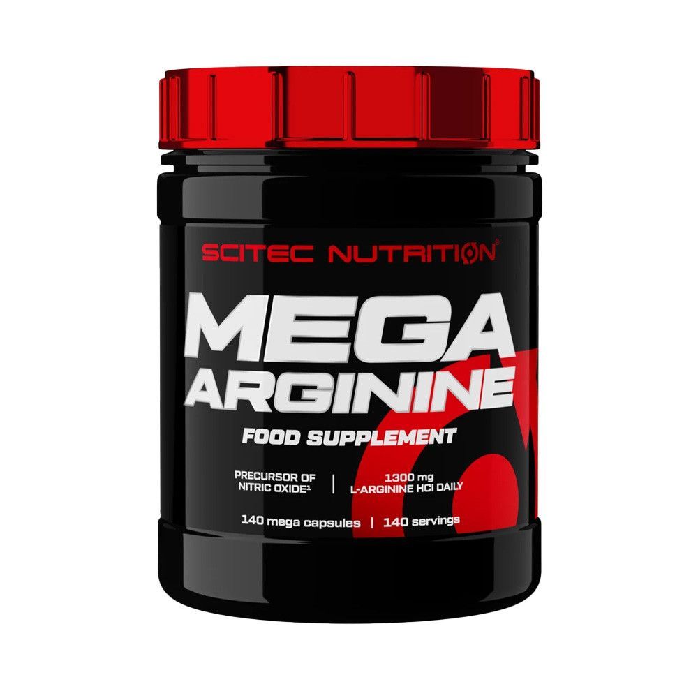Mega Arginine (140 Caps)-Arginine-Scitec Nutrition