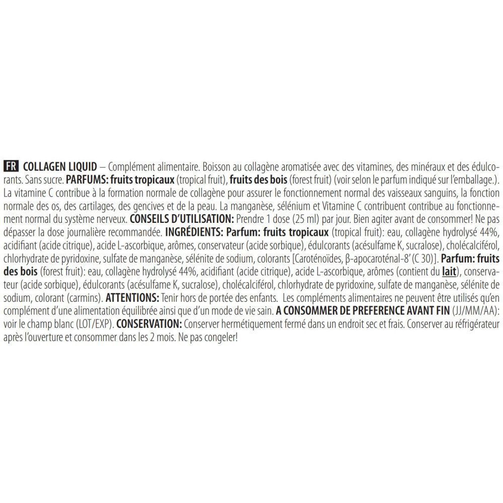 Collagne Liquide (1000 Ml)-Fruits Des Bois-Collagne-Biotech Usa - 3
