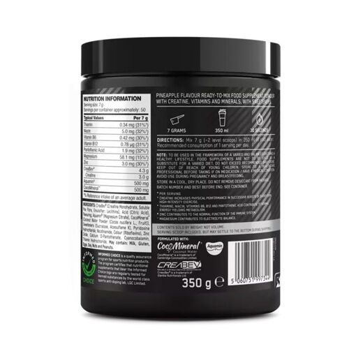 Platinum Creatine Plus (350g)-Pineapple-Cr�atines-Optimum Nutrition - 2