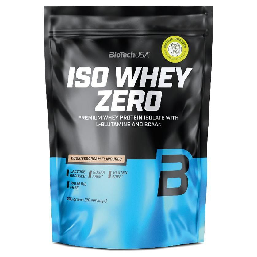 Iso Whey Zero (500g)-Cookies Et Cream-Prot�ines-Biotech Usa
