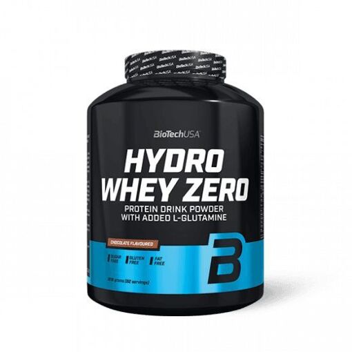 Hydro Whey Zero (1,8kg)-Chocolat-Whey Hydrolys�e-Biotech Usa