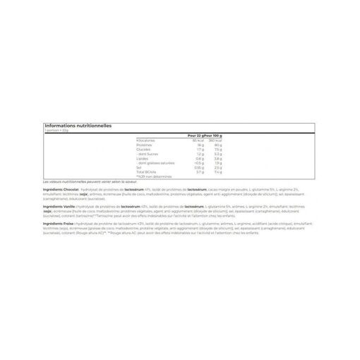 Hydro Whey Zero (1,8kg)-Chocolat-Whey Hydrolys�e-Biotech Usa - 2