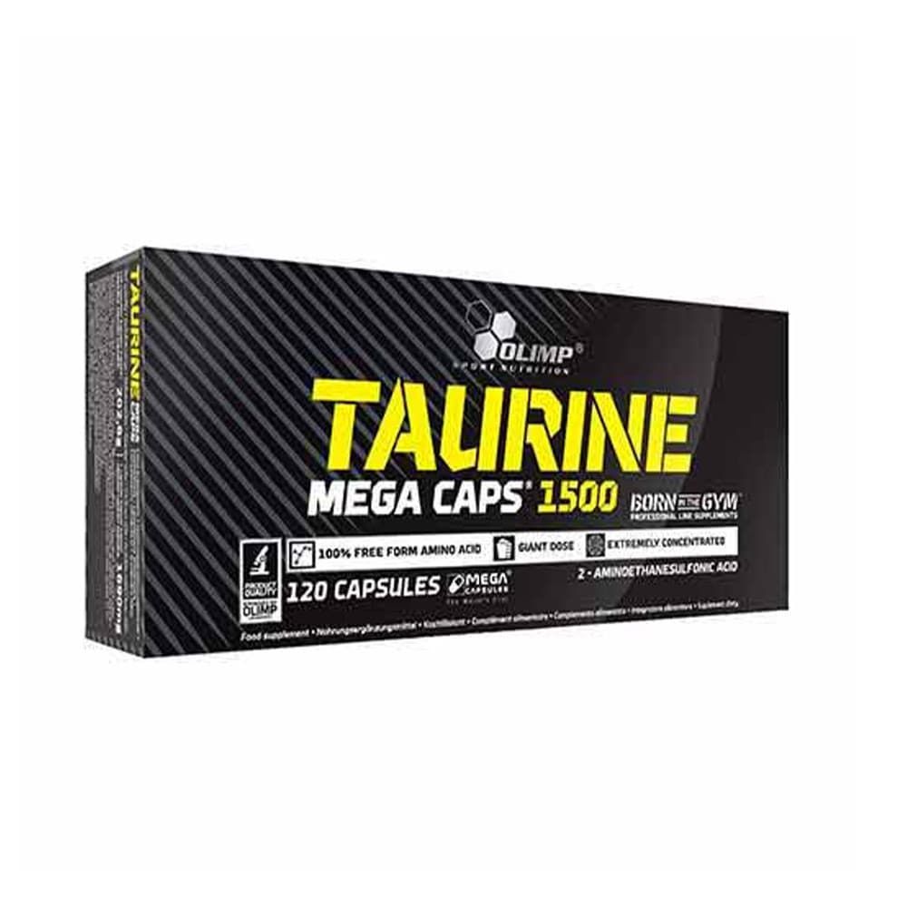 Taurine Mega Caps 1500 (120 Caps)-Bcaa & Acides Amin�s Essentiels-Olimp Spo...
